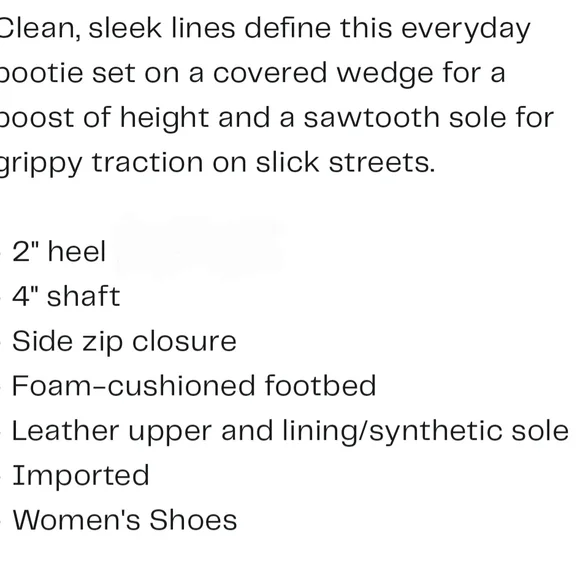 Linea Paolo Womens Wedge Black Ankle Bootie - Picture 10 of 10